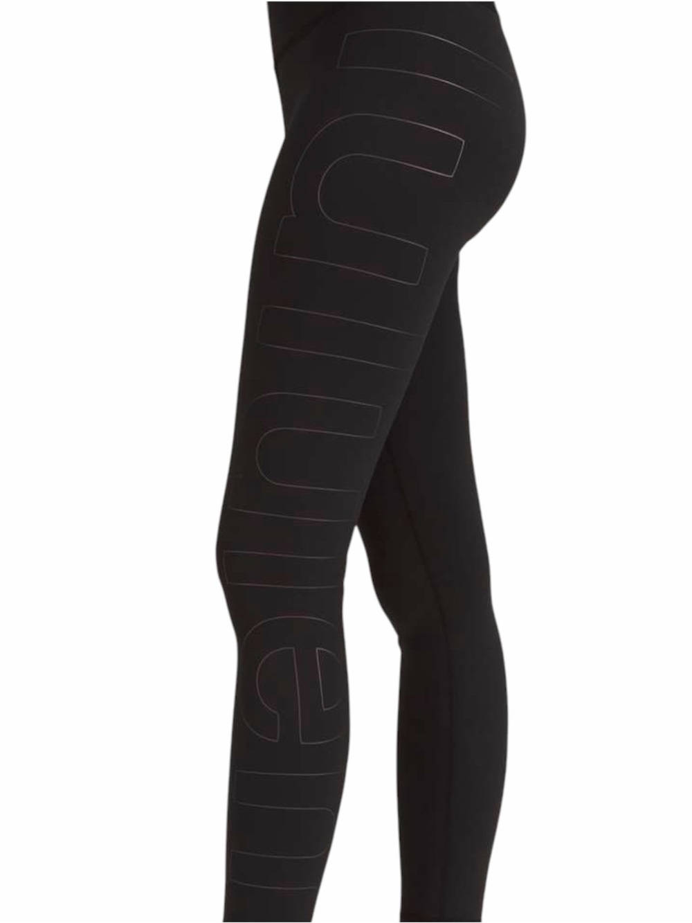 Lululemon Wunder Train High-Rise Tight *Graphic Black / Iridescent